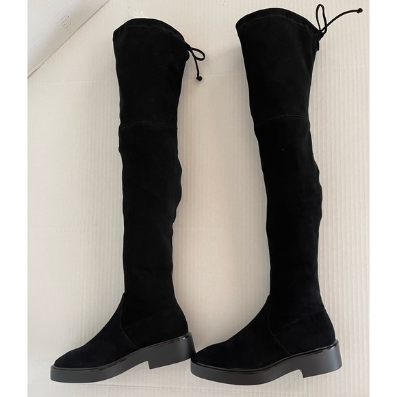 NEW Stewart Weitzman Lowland Lift thigh high boots - Picture 11 of 16